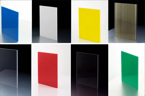 Polycarbonate sheets in different colors Polycarbonate sheets in different colors