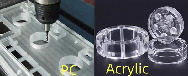 Usage of Acrylic and Polycarbonate Usage of Acrylic and Polycarbonate